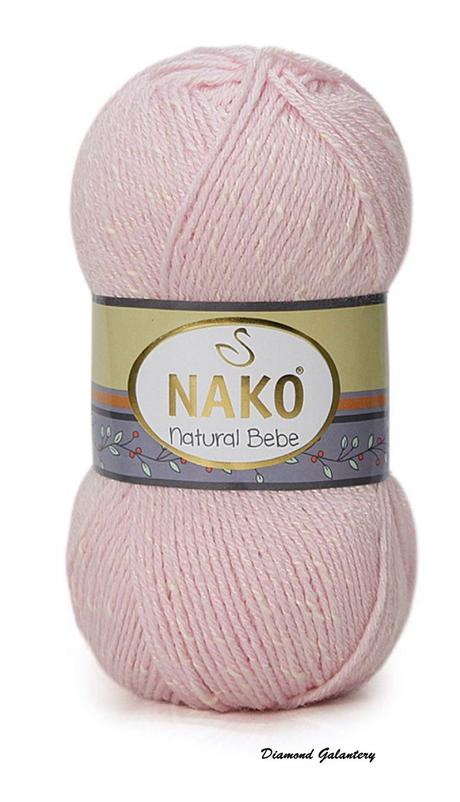 Priadza natural bebe - rôzne farebné odtiene, 