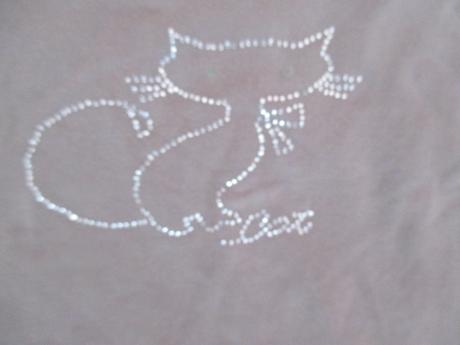 Triko na 8 - 10 rokov s obrazkom macicky, 140