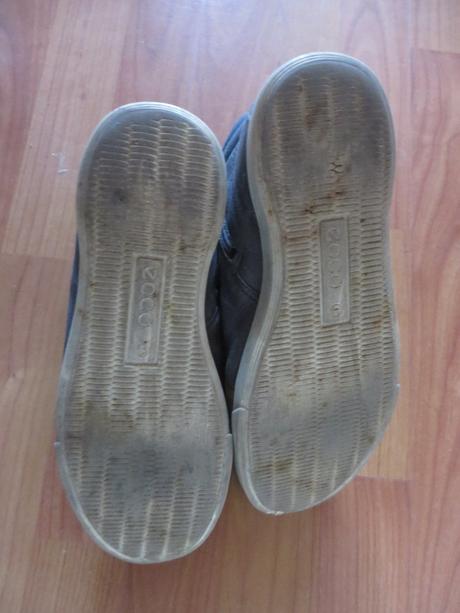 Chlapč. kotníkové kožené topánky - veľ. 40 - ecco, ecco,40