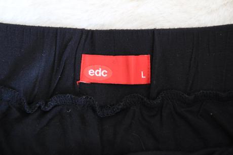 Viskózová mini sukňa, edc, l, esprit,l