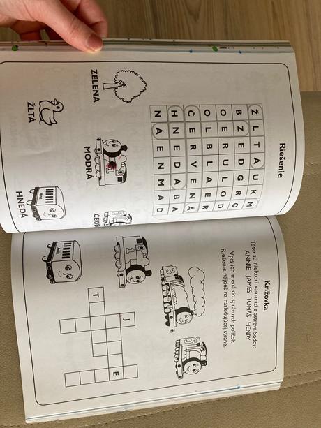 Knihy omaľovánky a úlohy tomáš a kamarati, 