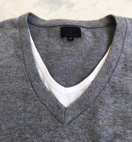 Bavlnený pulóvrik jack & jones, m