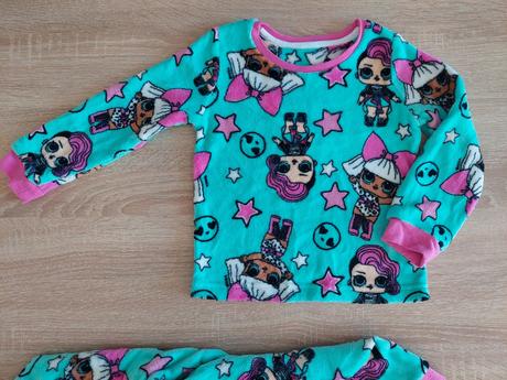 Teplé plyšové pyžamko lol veľ.110, nutmeg,110