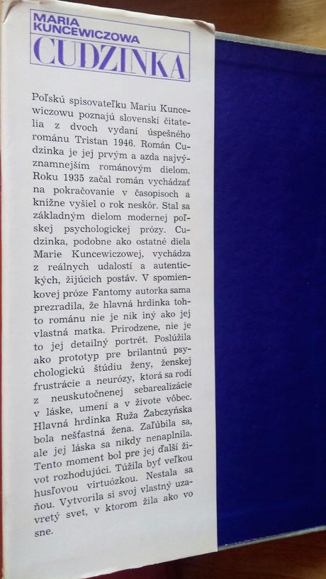 Cudzinka , maria kuncewiczowa, 