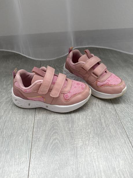 Blikajuce tenisky na suchý zips, lupilu,28