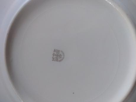 Retro porcelanové taniere  tri gracie 5ks, 