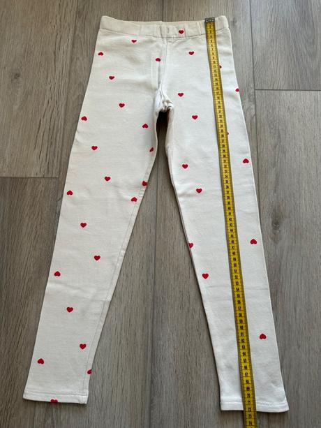 Legínky h&m srdiečka 128, h&m,128