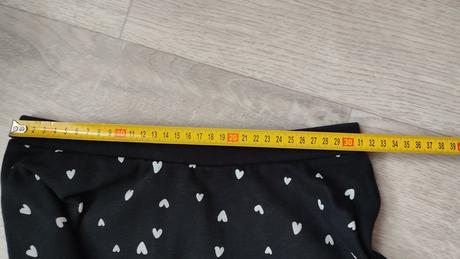Sukňa so srdiečkami, h&m,134