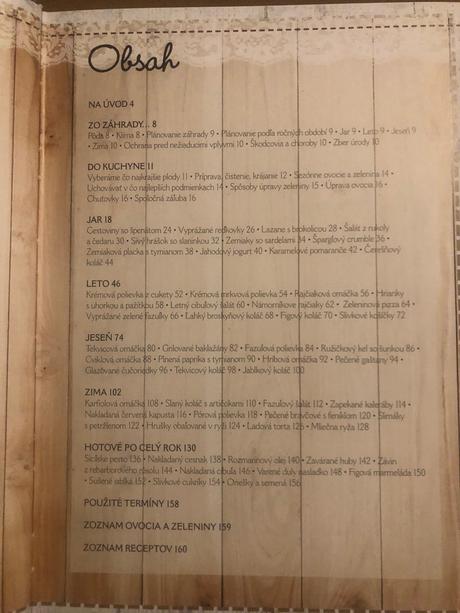 Kniha zo zahrady do kuchyne, 