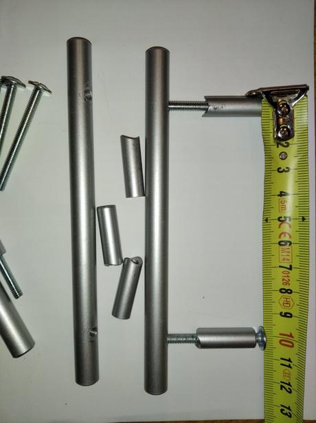 4 x kallrör úchytka,