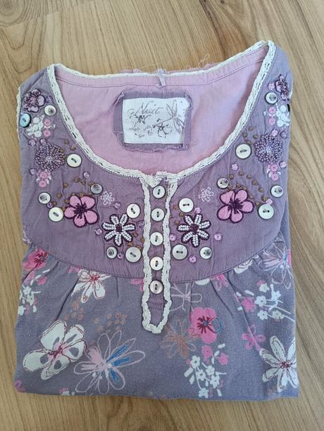 Dievčenské kvetinové tričko next, next,140