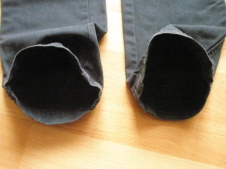 Čierne rifle zn. f&f, veľ. 134, f&f,134