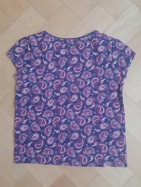 Fialové dievčenské tričko, f&f,110