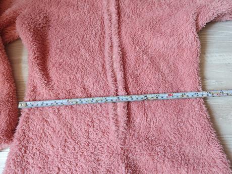 Teplucky plysovy overal s kapucnou s uskami, xs