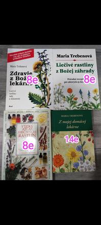 Knihy o bylinkách, záhrade, 