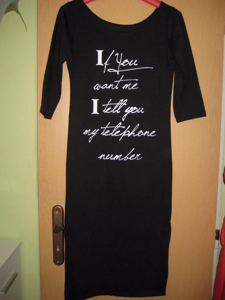 Predĺžené tričko alebo šaty, xs