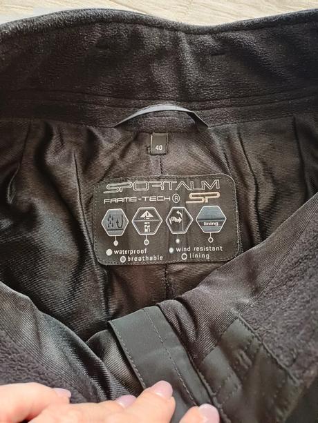 Kvalitné dámske lyžiarske nohavice sportalm č.m, m