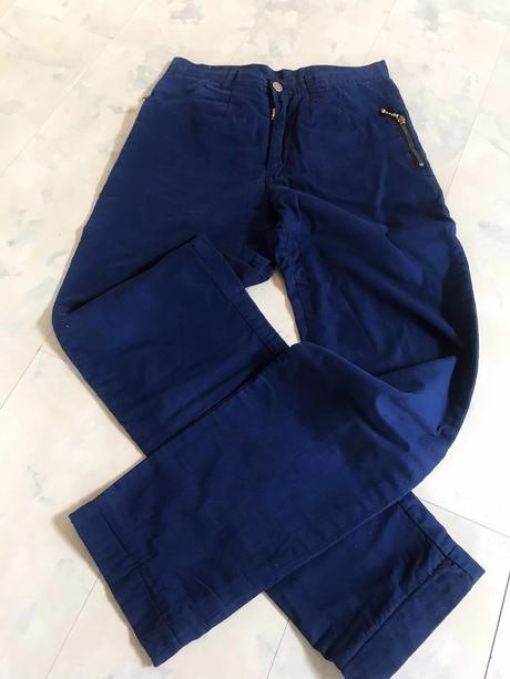 Zateplené bavlnené nohavice, m