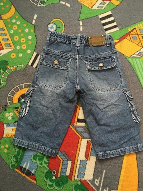 Chlapč. riflové kraťasy, 110