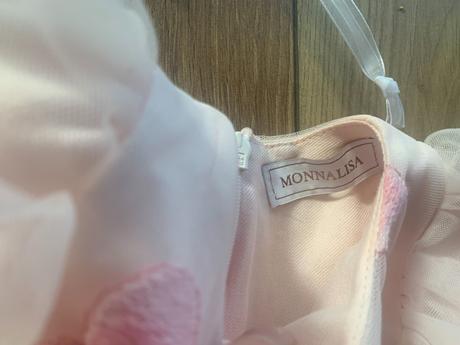 Ružové šaty monalisa 80/86, 80