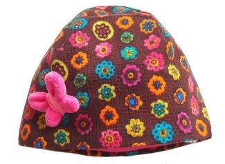 Pinkie čiapka little flowers, pinkie,98 / 104 / 110 / 116 / 122