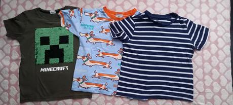 Tričká minecraft,mix, lindex,122
