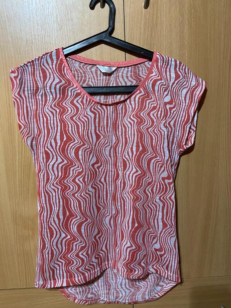 Ružovo-biele tričko, m