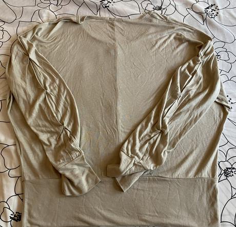 Tričko - pávie rukávy forest grirl v. xl, forest,xl