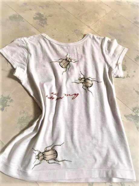 Tričko s pavúkmi, m