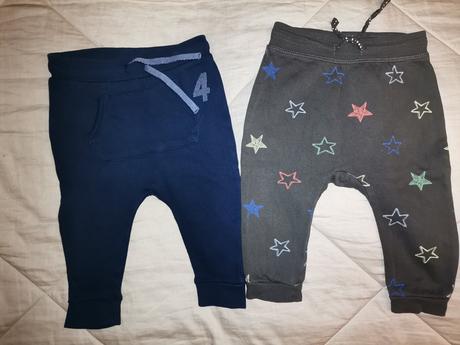 Tepláky 2ks, h&m,68