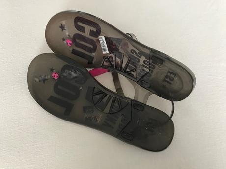 Gumené sandalky, 39