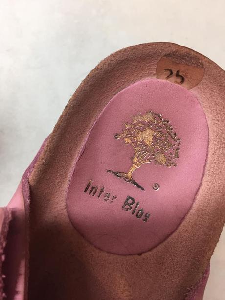 Inter bios celokozene anatomické sandálky 25, 25