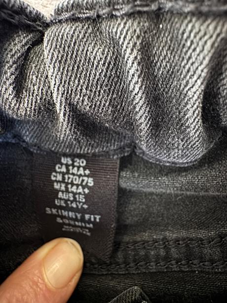 Skinny fit denim rifle, denim,170