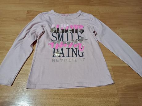 Dievčenské tričko s dlhým rukávom, 