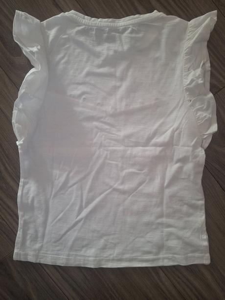 Bavlnené biele tričko mayoral, mayoral,152