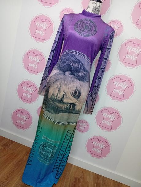 Nové 100 dolárové šaty, m