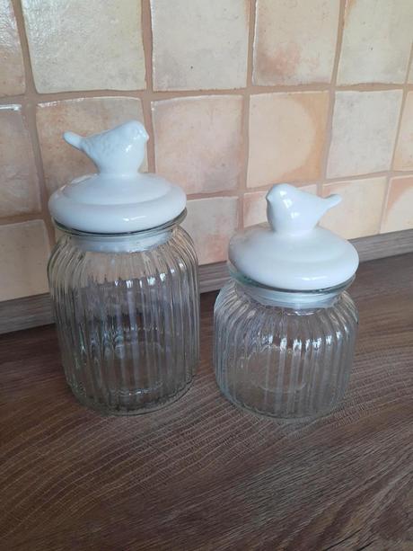 Súprava dóz s vtáčikmi,