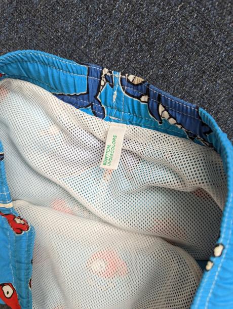 Benetton plavky morský svet 140, benetton,140