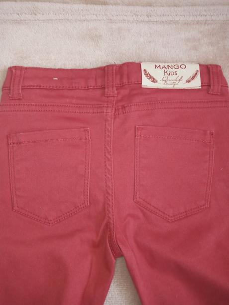 Rifľové nohavice mango kids č.104, mango,104
