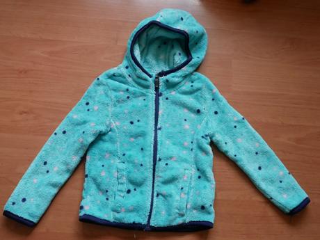 Flisová bunda na zips, lupilu,92