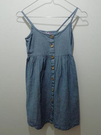 Bavlnené bavlnené šaty, 140