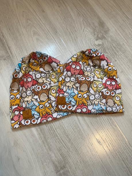 Dvojvrstvova bavlnena ciapka sovicky, 104