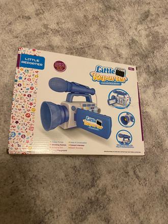 Hračka kamera - malý reportér - little reporter,