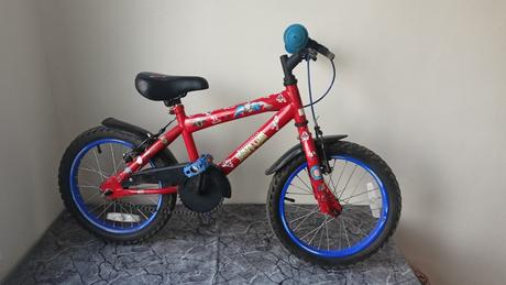 Detský bicykel spiderman, veľ 16, 16