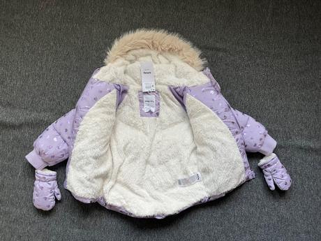 Zimna bunda s rukavicami, sinsay,98
