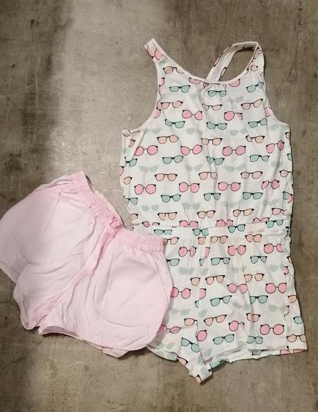 Bavlnený overal a kratasy benetton č. 158, 158–170