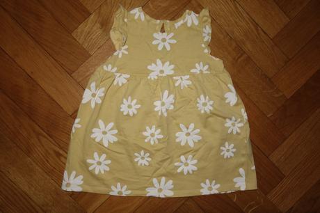 Kvietkované šaty 9-12 mes, h&m,80