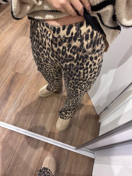 Leopardie nohavice rifle, f&f,s