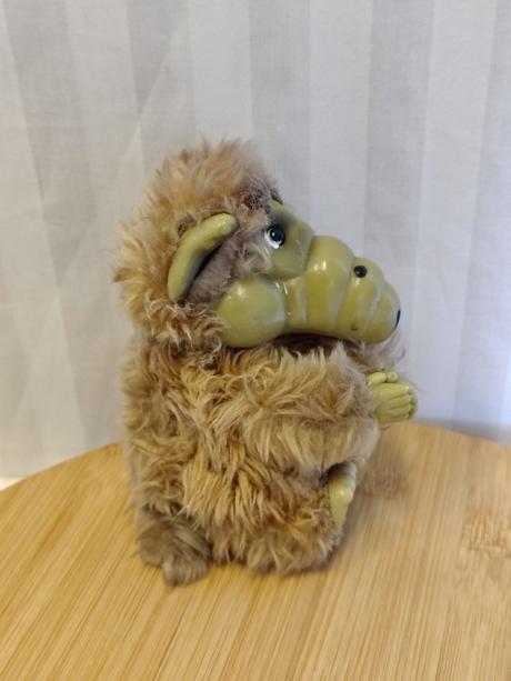 Retro štipcový mimozemšťan alf 80. roky, 13 cm, 