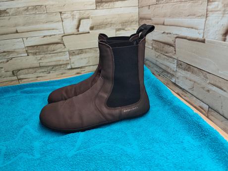 Groundies 38 - dámske kožené zateplené barefoot to, 38